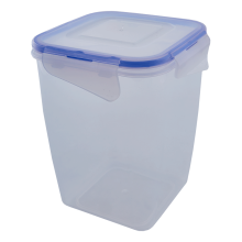Food storage container with clip deep 2L (transparent)