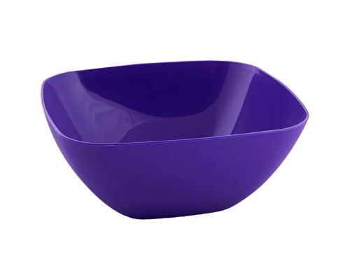 Salad bowl 180x180x75mm (dark lilac)