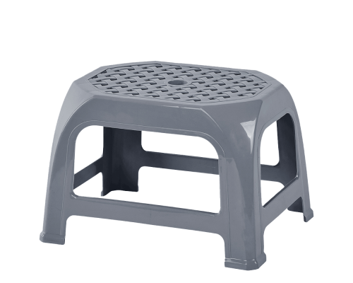 Stool "Kryhitka" (gray matt)