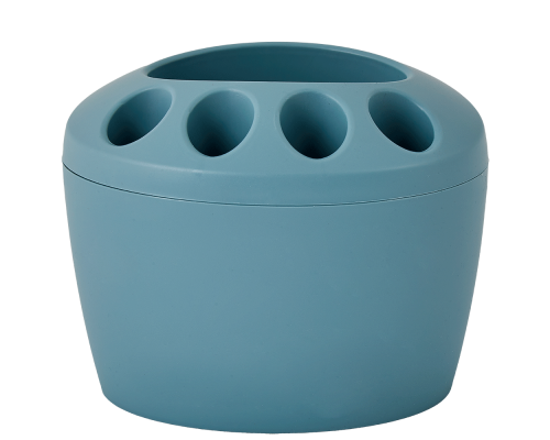 Toothbrush holder (gray blue)