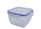 Food storage container with clips square (4)