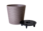 Flowerpot "Fusion" with insert low (45)
