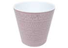 Flowerpot "Deco" with insert with decor (2)