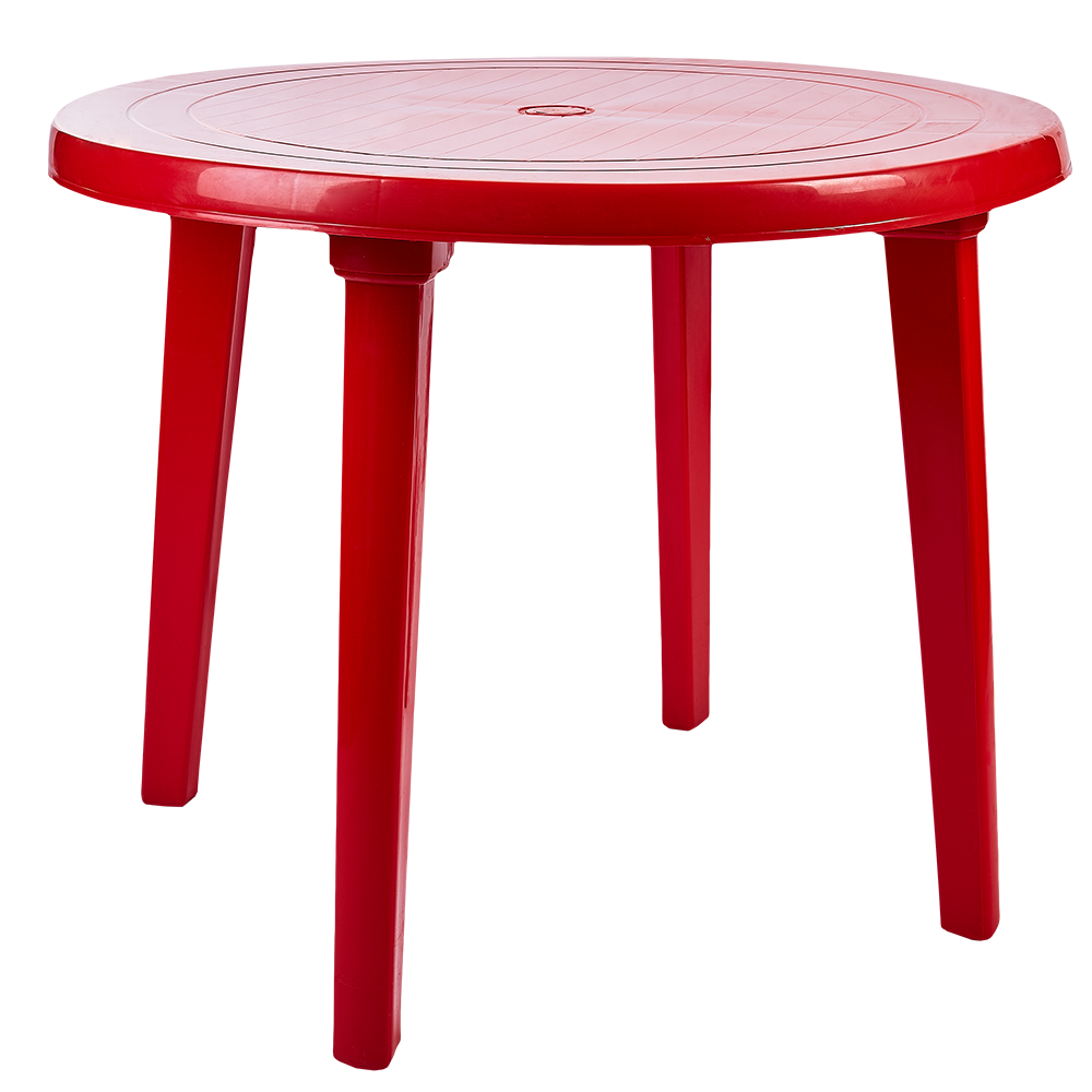 Round table (red)