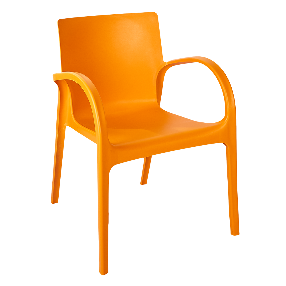 Chair "Hector" new (light orange)