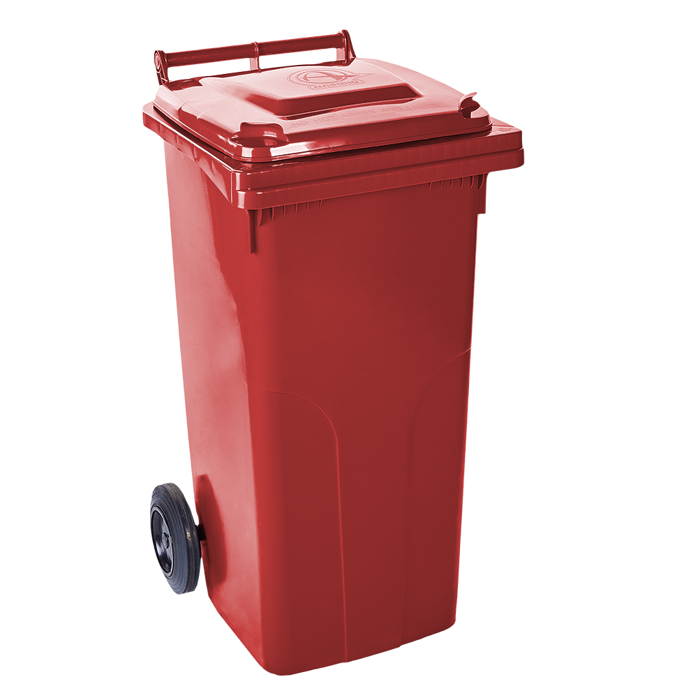 120L. container for solid waste (red)