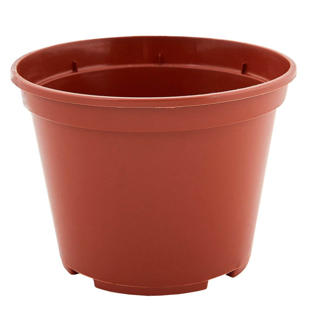 Round plant pot 8,0x 6,0cm. (terracotta)